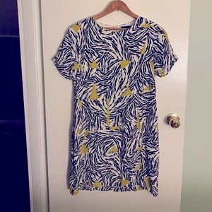 Zebra print dress